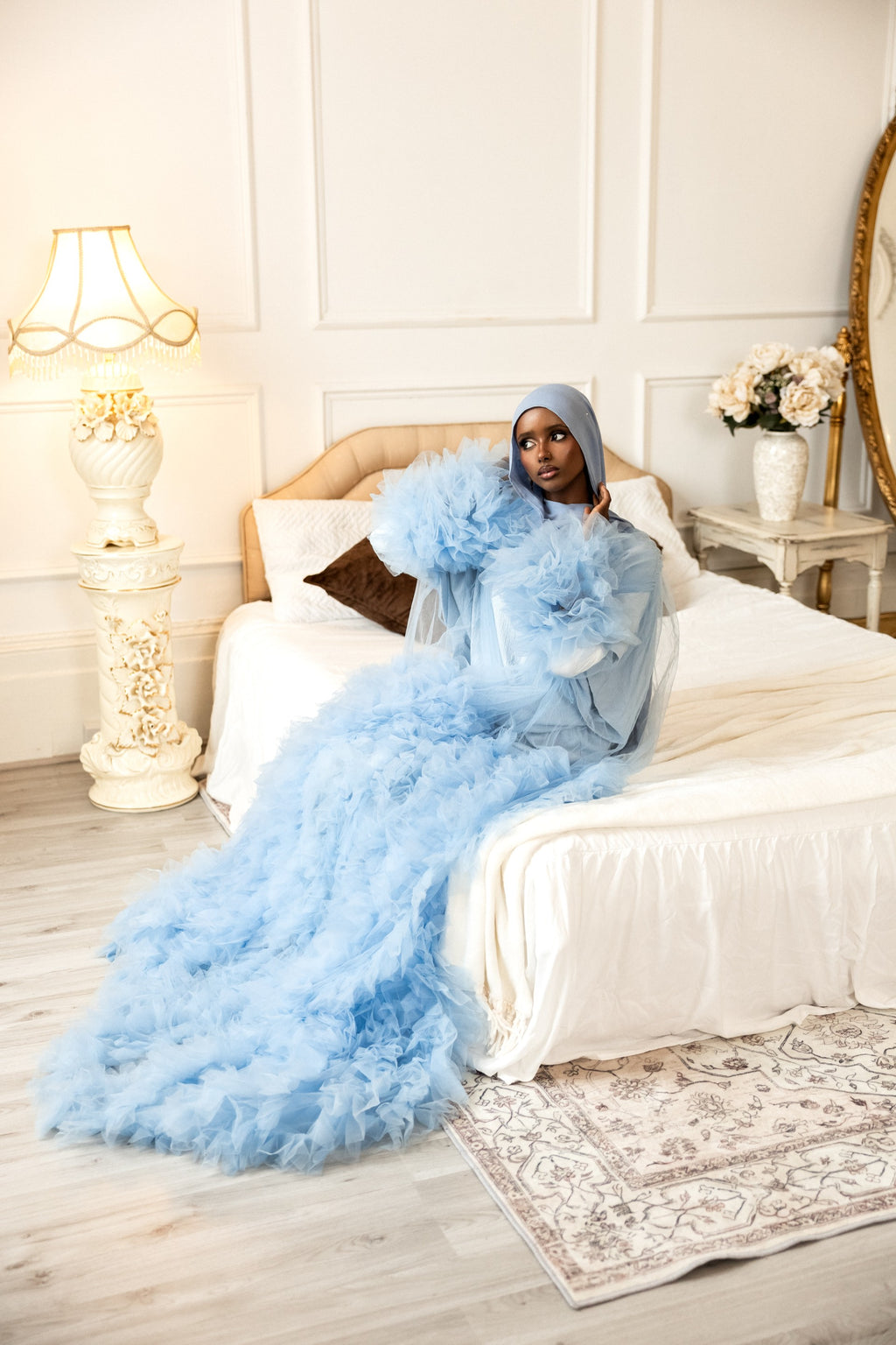 The Bloom Robe - Baby Blue