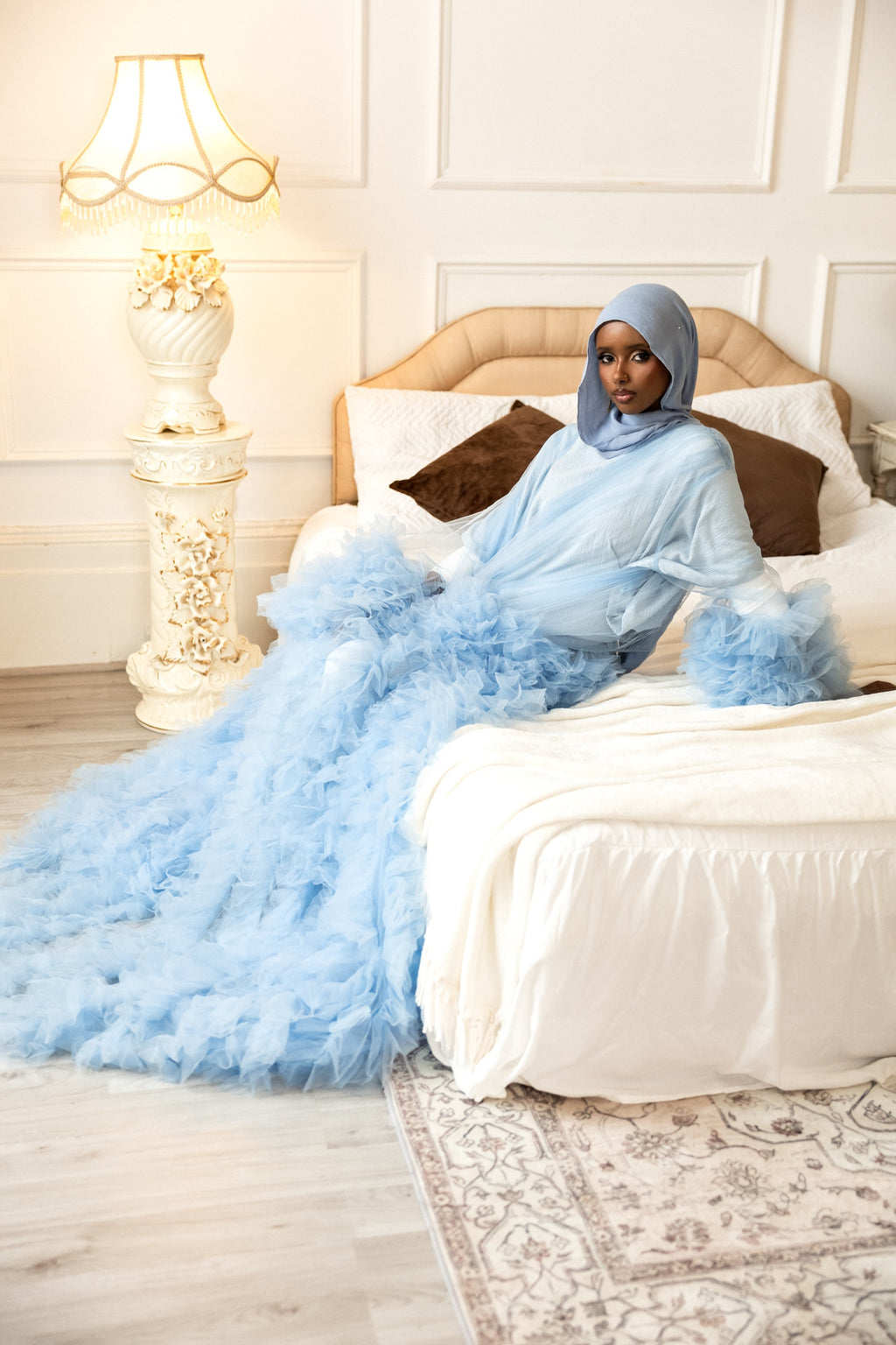 The Bloom Robe - Baby Blue