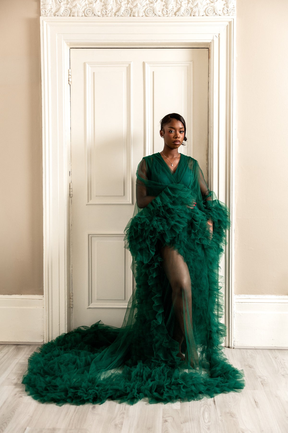 The Saint Robe - Emerald Green