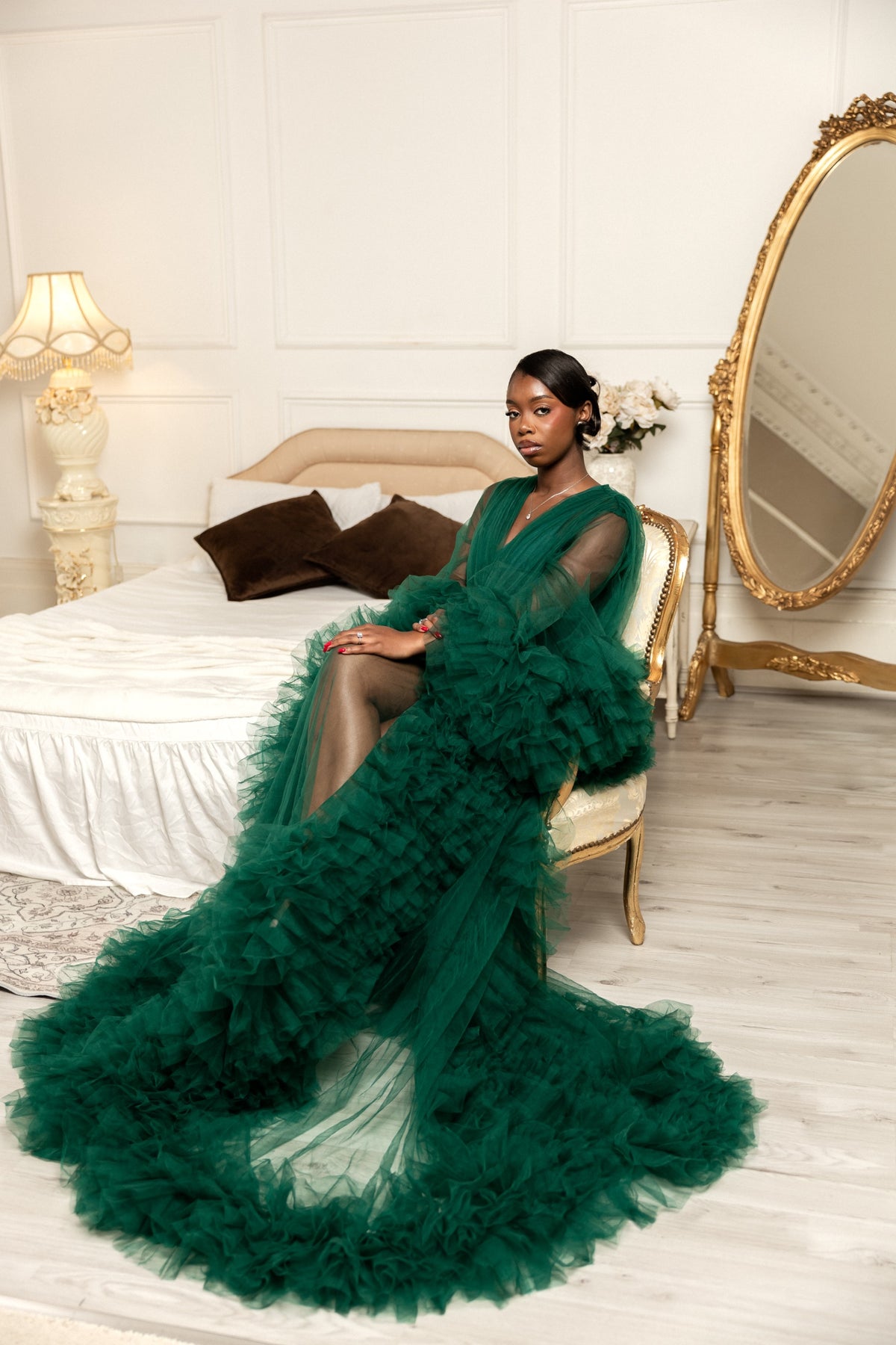 The Saint Robe - Emerald Green