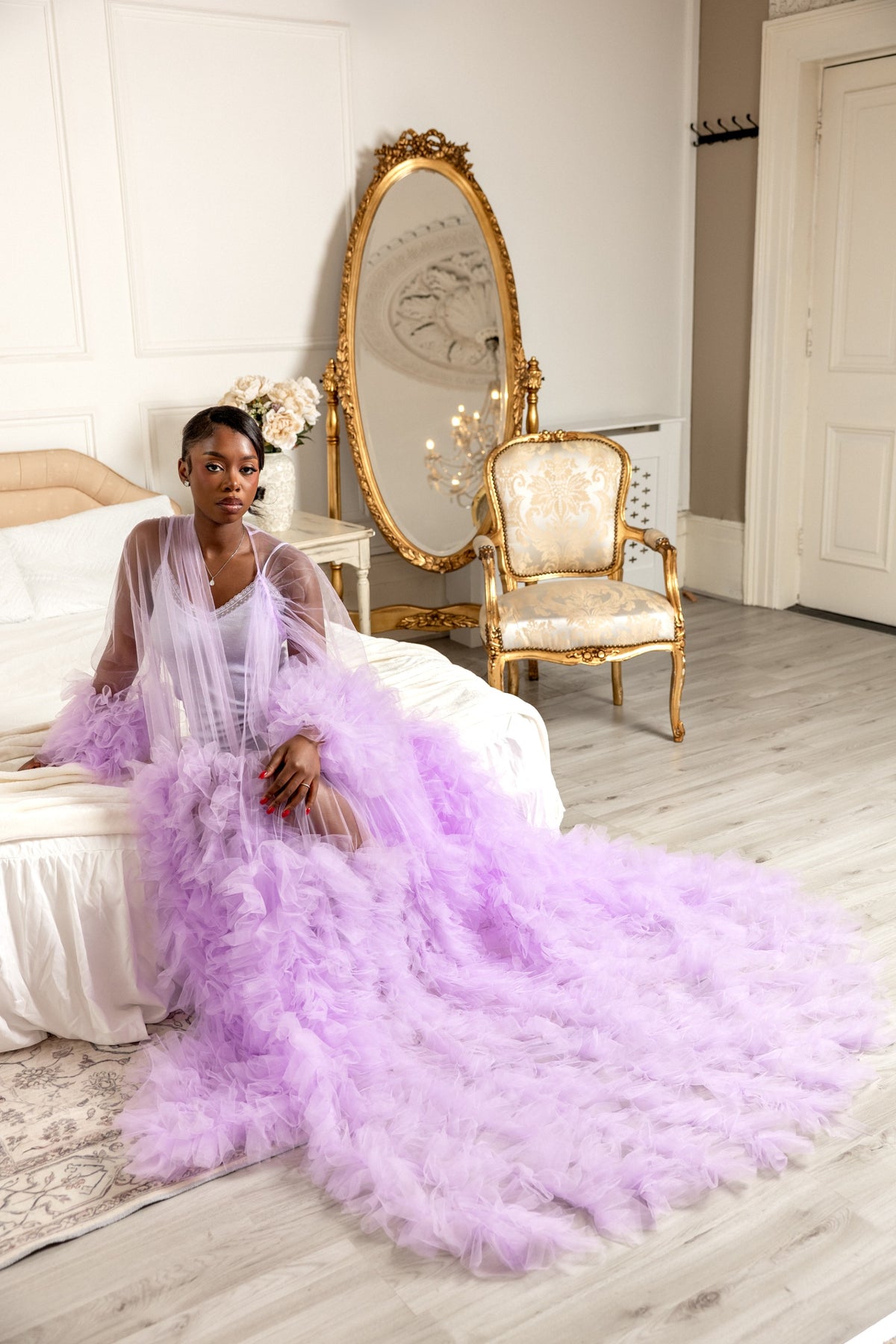 The Bloom Robe - Lilac